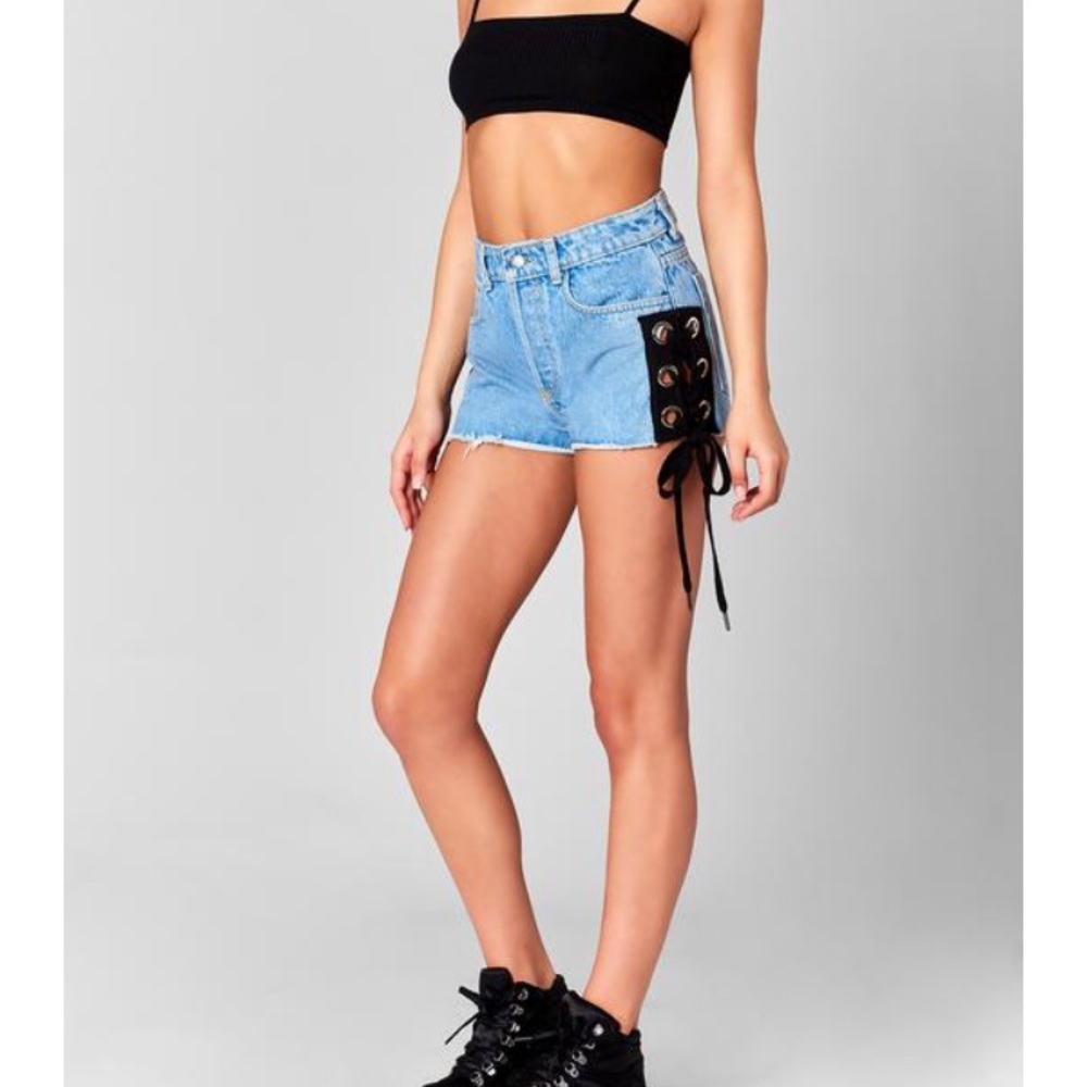 Carmar side tie shorts